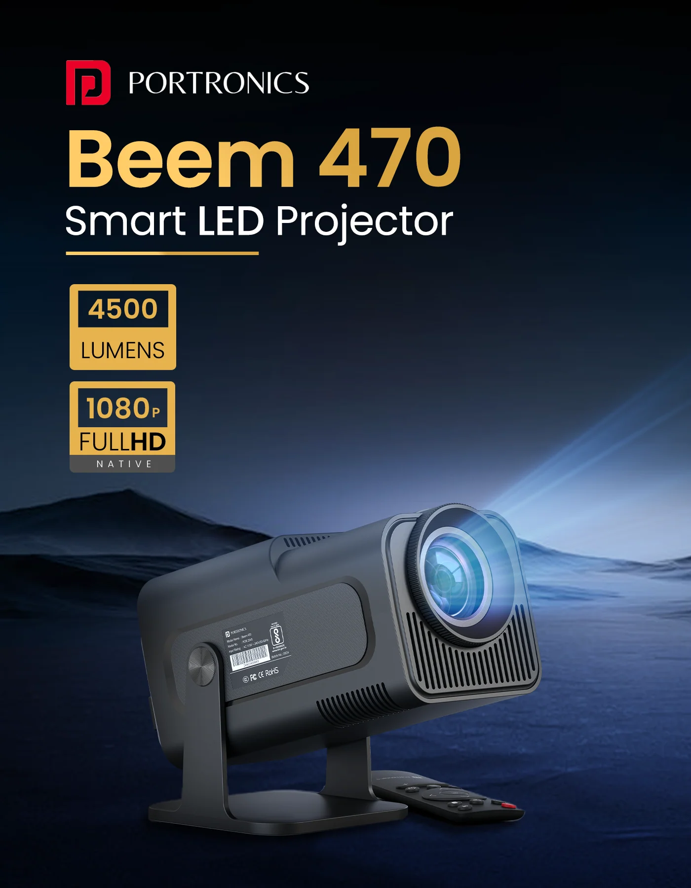 Portronics Beem 470 Projector